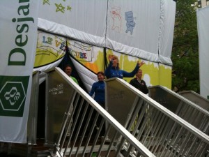 photo Josée Lavigueur anime le work-out