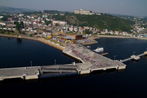 Départ, 18 juin (La Baie)